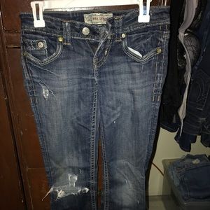 MEK jeans.